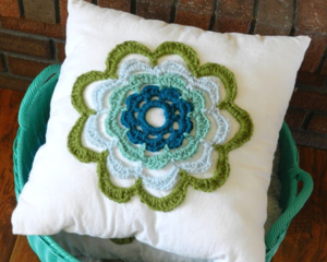 Summer Flower Pillow Pattern