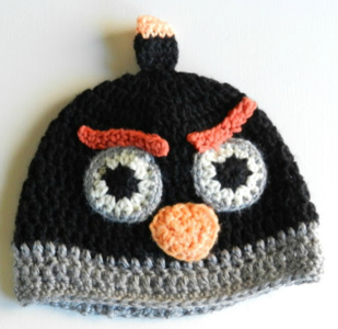 Angry Birds Crochet Winter Hat