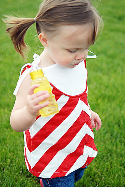 Chevron Tunic for Girls