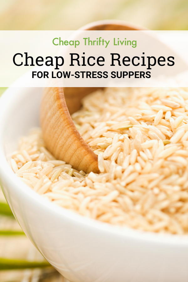 25 Cheap Rice Recipes for Low-Stress Suppers | CheapThriftyLiving.com
