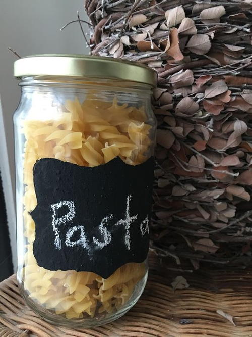 Mason Jar DIY Chalkboard Labels