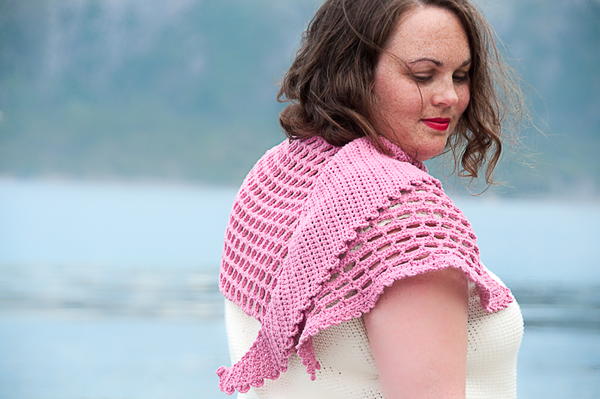 Soft Easy Crochet Shawl