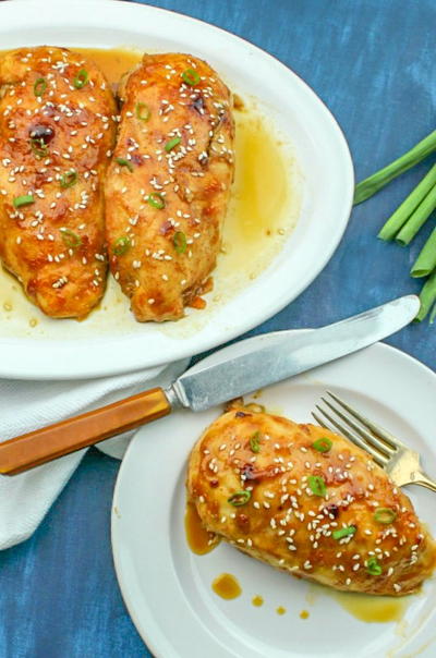 Honey Baked Garlic Chicken 