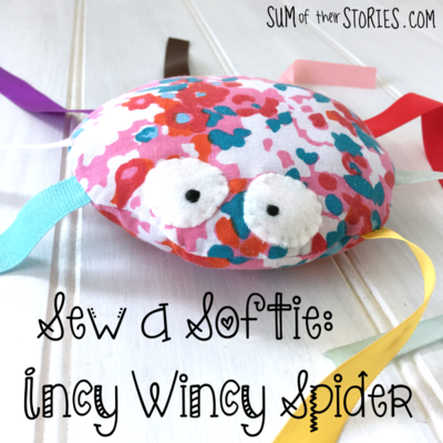 Incy Wincy Spider Stuffed Animal Pattern