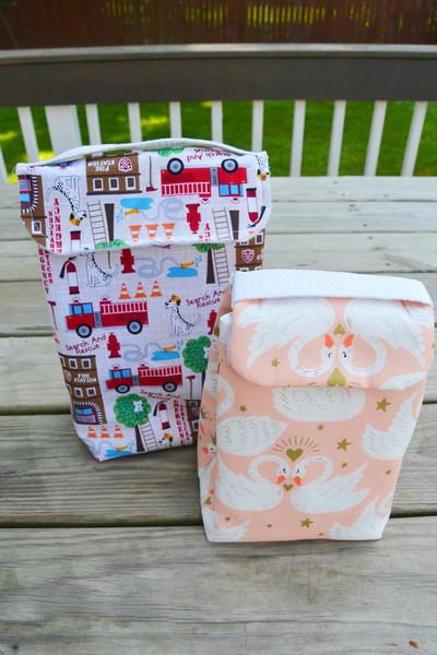 Quick and Easy DIY No-Sew Lunchbox Napkins