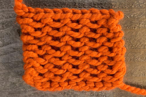 How to Knit the Close Stitch
