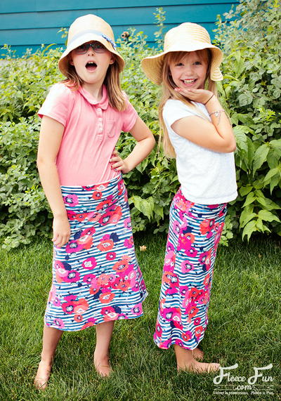 Tween Yoga Midi Skirt Pattern