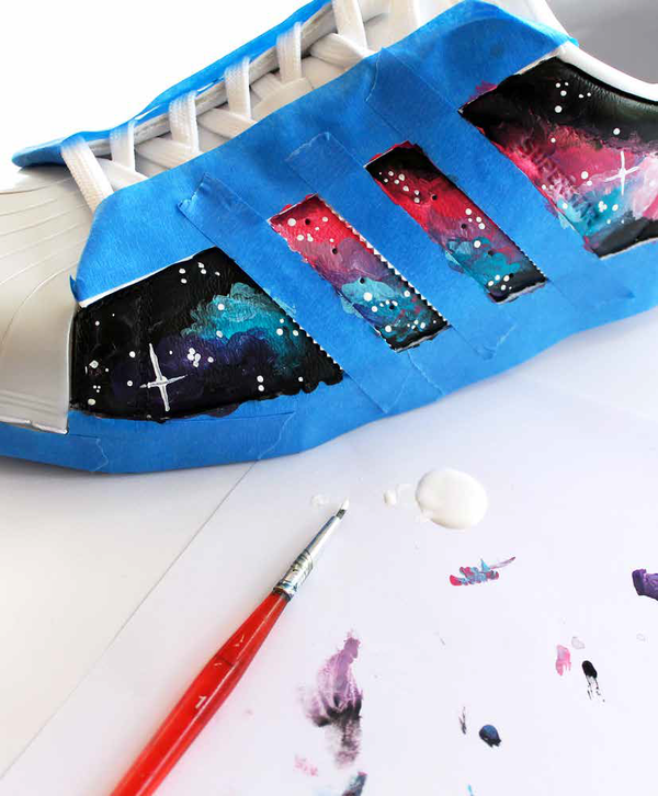 Galaxy Tennis Shoes