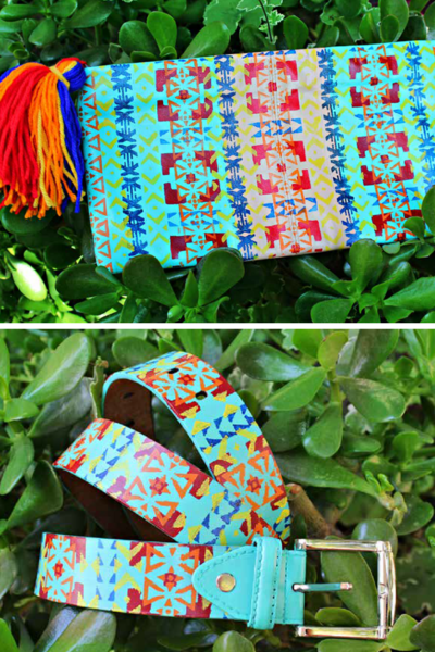 Navajo Clutch and Belt