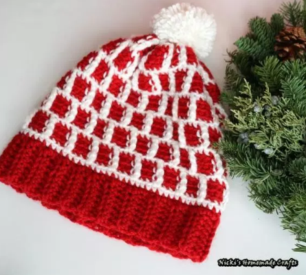 Happy Crochet Beanie Pattern