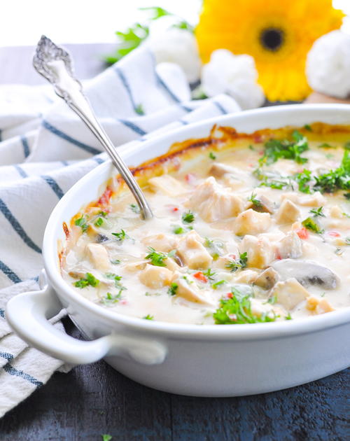 Dump-and-Bake-Chicken-a-la-King-Casserole