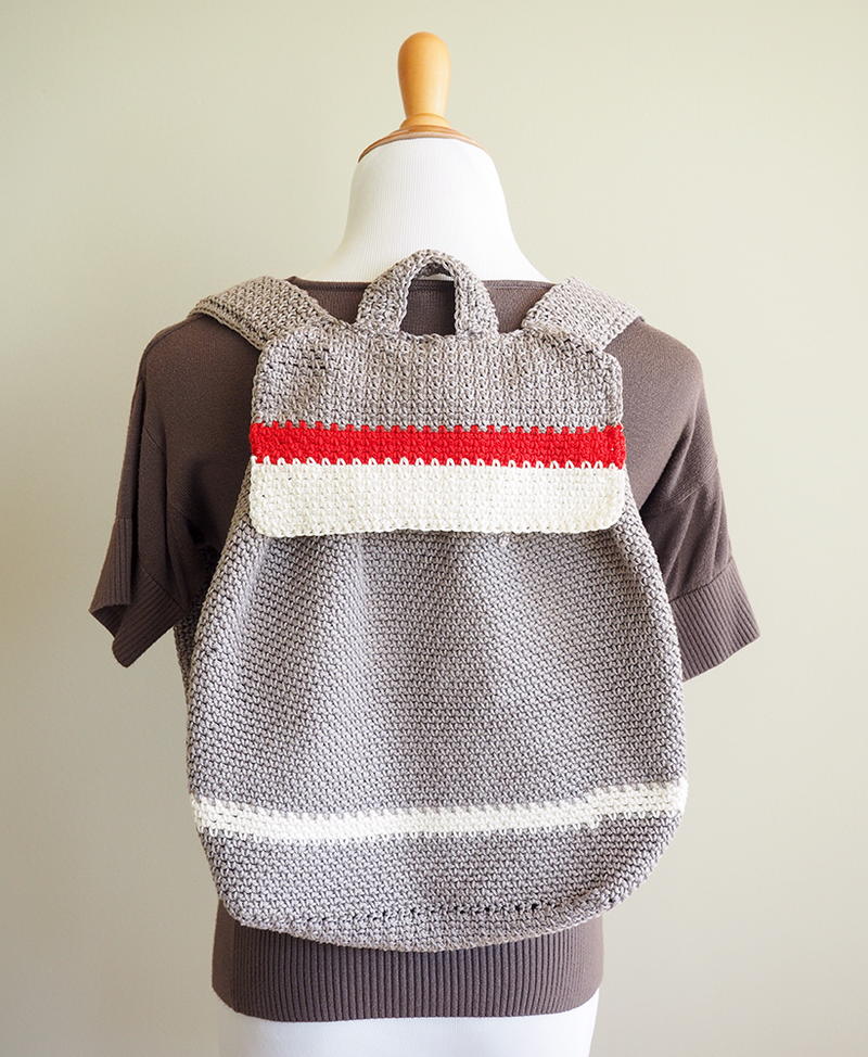 Block Canvas Color Backpack