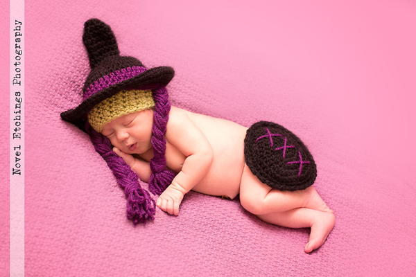 Cutest Crochet Witch Baby Outfit