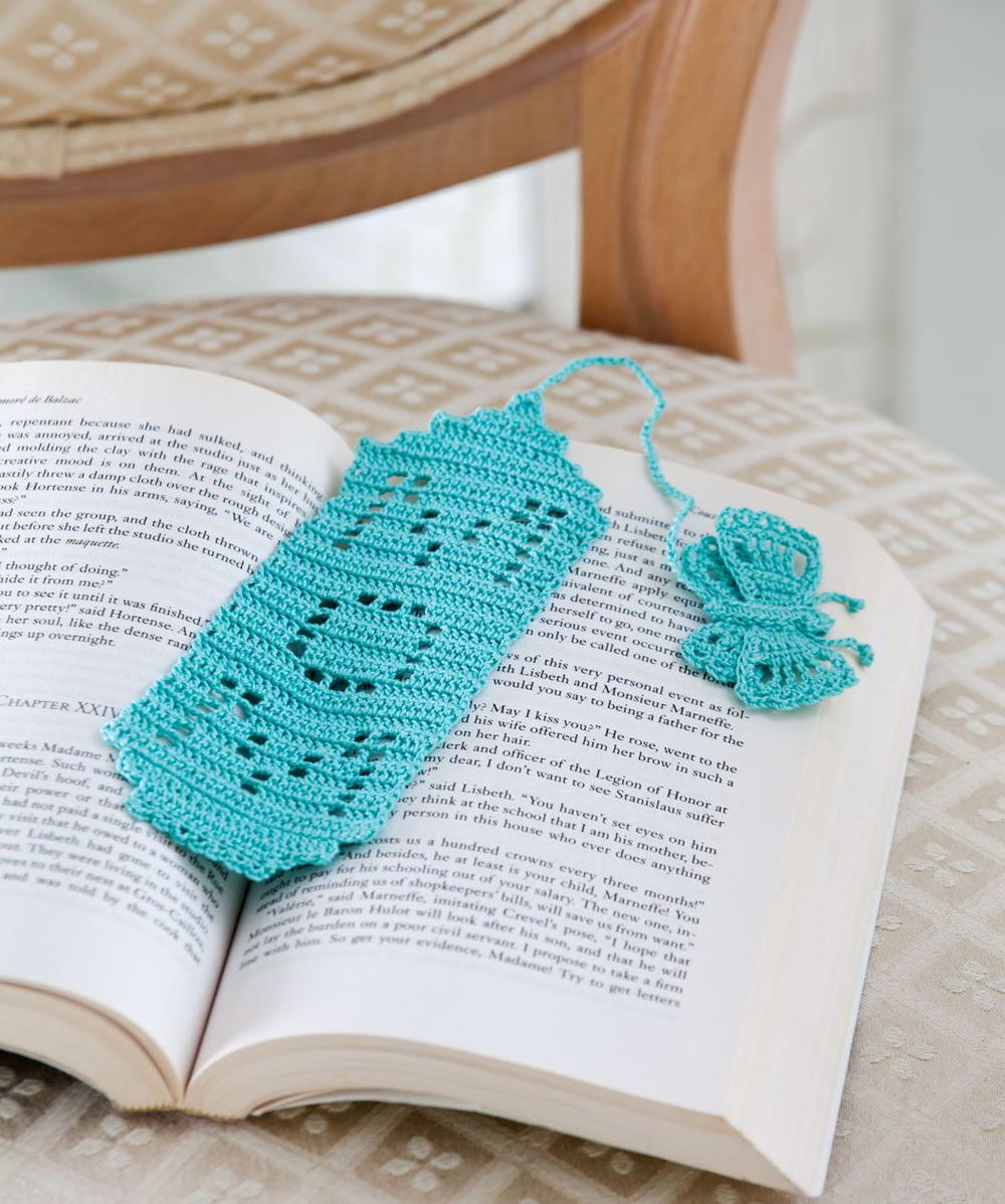 Bookmark for Mom | AllFreeCrochet.com