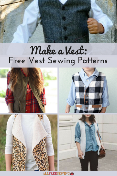 Make A Vest 19 Free Vest Sewing Patterns Allfreesewing Com