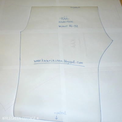How To Trace a Sewing Pattern