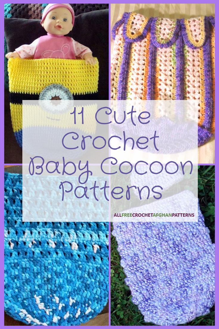 11 Cute Crochet Baby Cocoon Patterns | AllFreeCrochetAfghanPatterns.com 11-cute-crochet-baby-cocoon-patterns-allfreecrochetafghanpatterns-com
