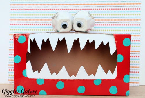 Silly Monster Valentine Box