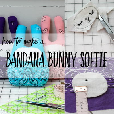 Bandanna Bunny Softie Pattern