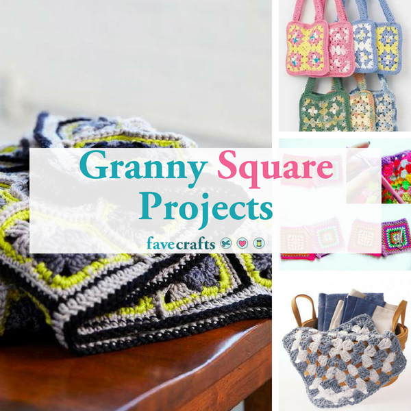 Square Projects 27 Granny Square Projects | FaveCrafts.com