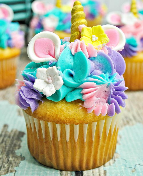 Adorable Unicorn Cupcakes