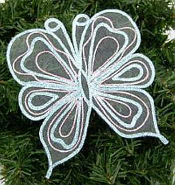 Tulle Butterfly Applique