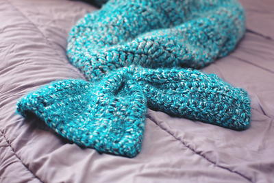 Marvelous Mermaid Tail Blanket