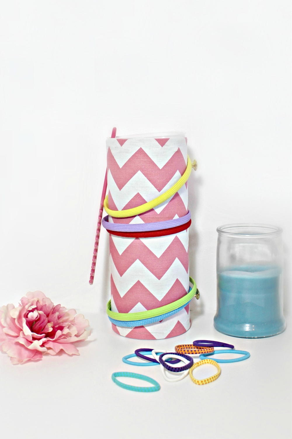 DIY Headband Holder | CheapThriftyLiving.com