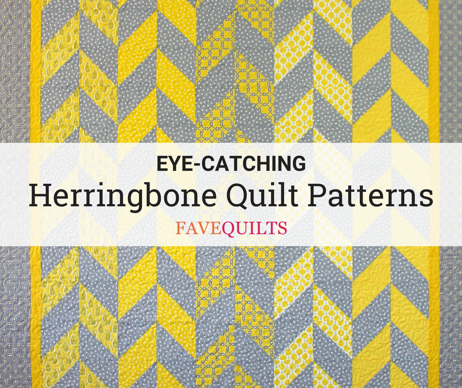 10 Eye-Catching Herringbone Quilt Patterns | FaveQuilts.com 10-eye-catching-herringbone-quilt-patterns-favequilts-com