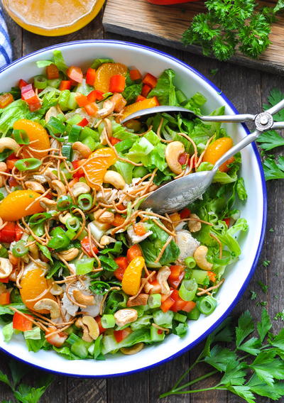 Chinese Chicken Salad with Cashews