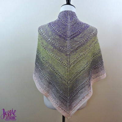 Spring Country Knit Wrap Pattern