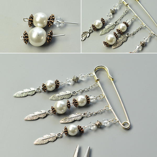 Pearl Brooch Pin