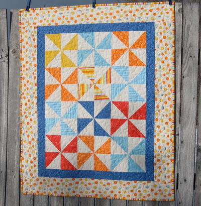 Basic Pinwheel Quilt Pattern