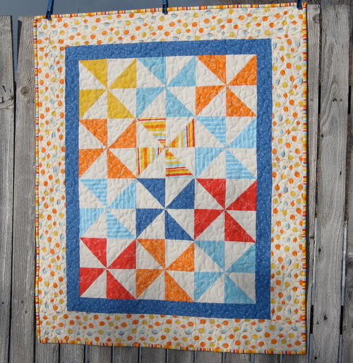 Basic Pinwheel Quilt Pattern