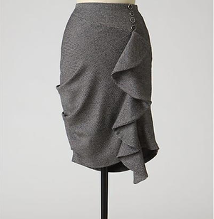 Anthropologie Work Skirt