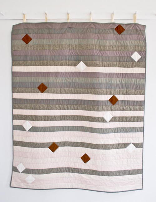 Geological Lap Quilt Pattern