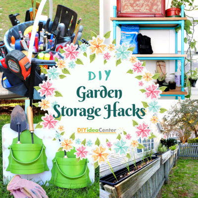 How to Make Garden Storage DIY Benches DIY Storage Hacks and More