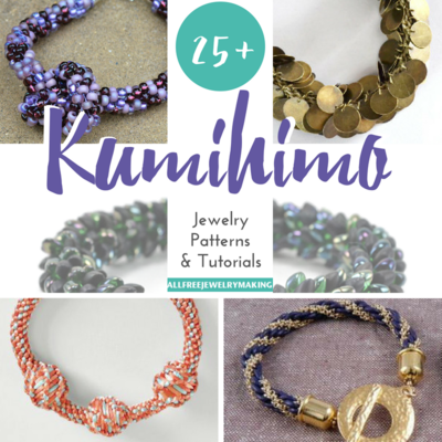 25+ Kumihimo Jewelry Patterns and Tutorials