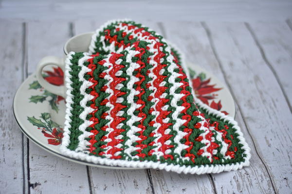 Any Holiday Textured Dishcloth