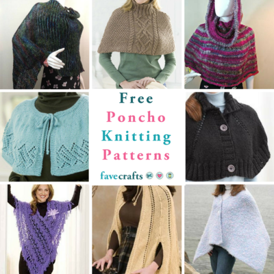 16 Free Poncho Knitting Patterns Favecrafts Com 16 Free Poncho Knitting Patterns Favecrafts Com