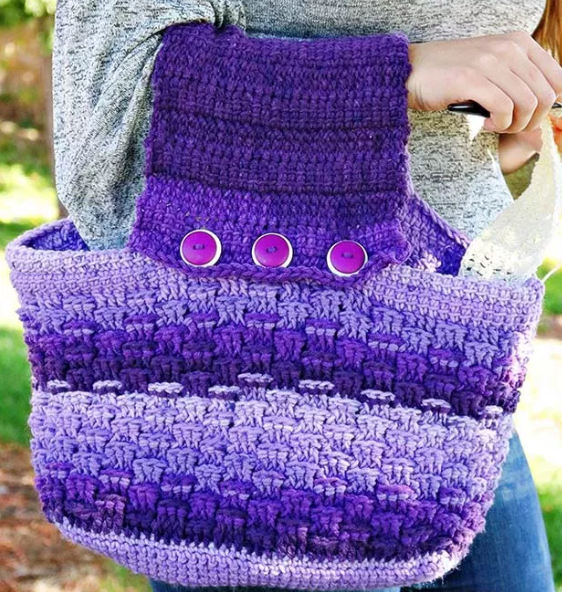 Purple Passion Project Purse