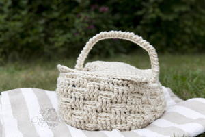 Crochet Picnic Basket
