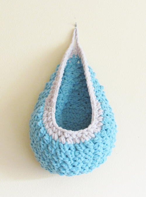 Crochet Hanging Basket