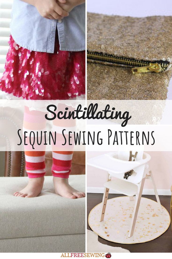 12 Scintillating Sequin Sewing Patterns