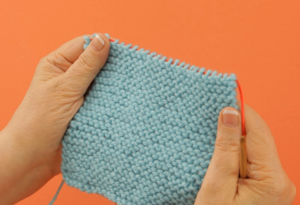 How To Knook Right-Handed: Knit Stitch
