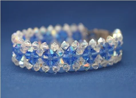 Sparkling Blue Crystal Bracelet