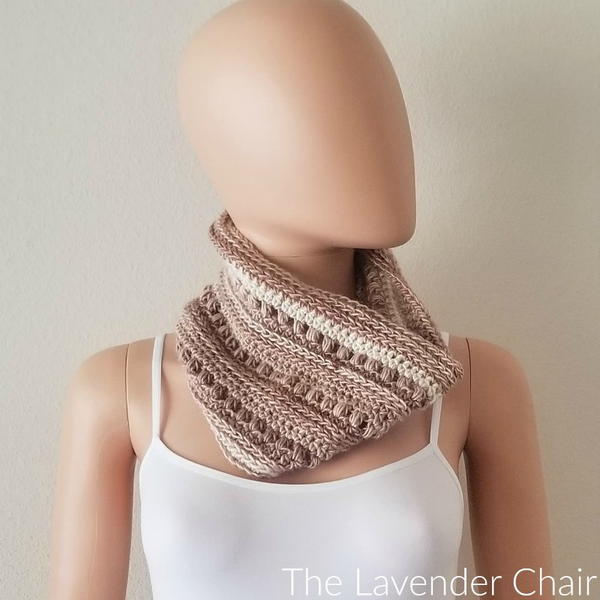 Rocky Road Crochet Cowl