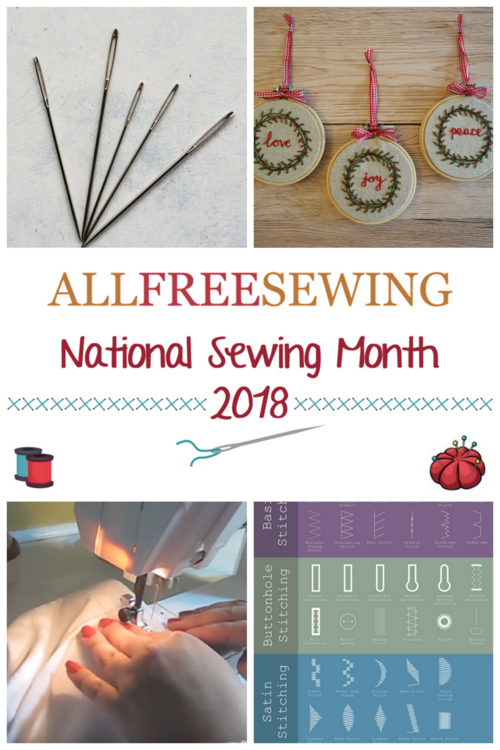 National Sewing Month 2018