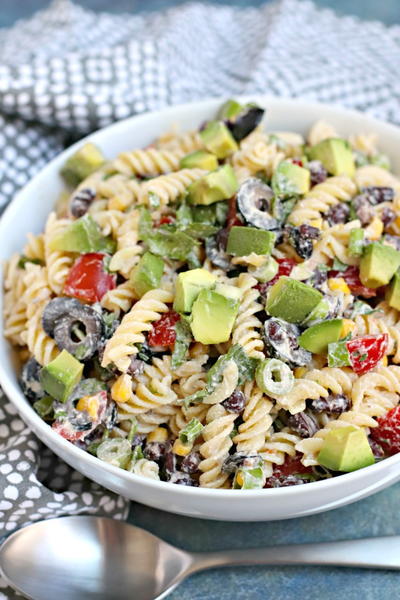 Southwest Pasta Salad with Chipotle Ranch