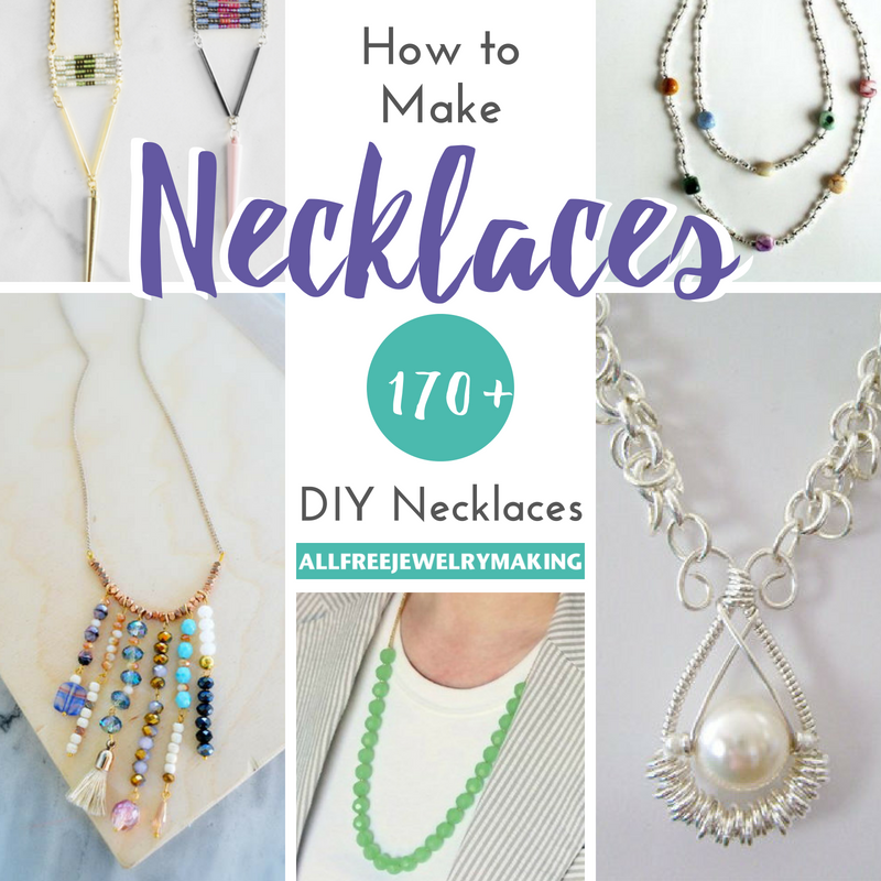20 Unique Handmade Necklaces - The Crafty Blog Stalker  Handmade necklace  tutorial, Handmade necklaces, Handmade jewelry tutorials